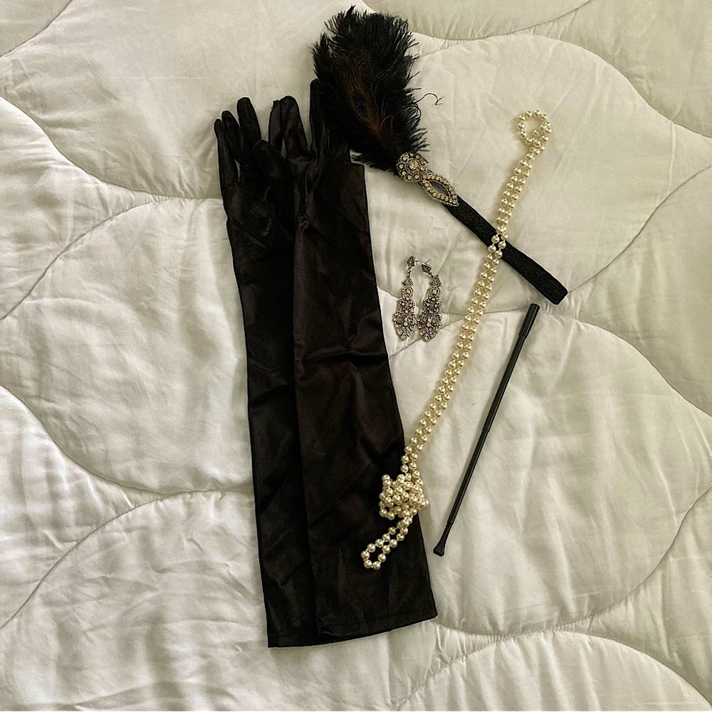 1920s Flapper Girl Halloween Accessories Kit